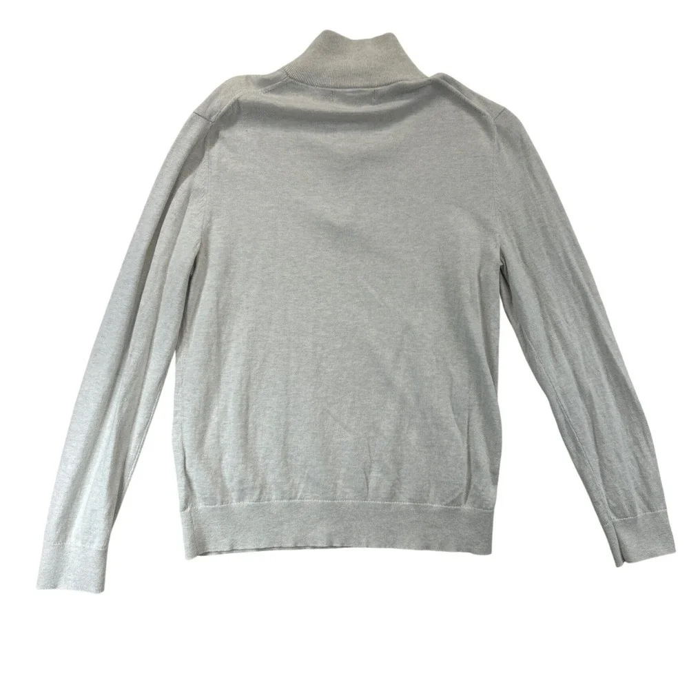 Banana Republic Sweaters Lot Mens M Striped Colorblock 1/4 Zip‎ Cotton Cashmere